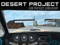 Jeu Desert Project Car Physics Simulator