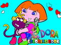 Game Back To School Coloring Book Dora