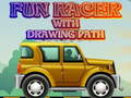Jeu Fun racer with Drawing path