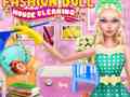 Game Fashion Doll House Cleaning