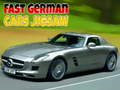 Jeu Fast German Cars Jigsaw
