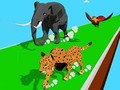 Game Animal Transform Race 3D