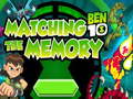 Game Ben 10 Matching The Memory