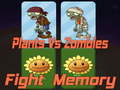 Jeu Plants vs Zombies Fight Memory