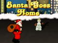Game Santa goes home