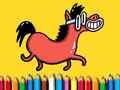 Jeu Back To School: Pony Coloring Book