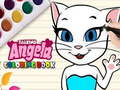 Game Talking Angela Coloring Book