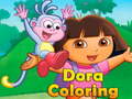 Jeu Dora Coloring