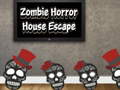 Jeu Zombie Horror House Escape