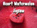 Jeu Heart Watermelon Jigsaw