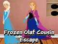 Game Frozen Olaf Cousin Escape