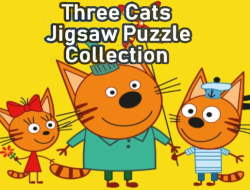 Jeu Collection de puzzles à trois étages .