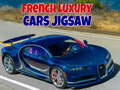 Jeu French Luxury Cars Jigsaw