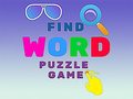 Game Word Finding Puzzle Game