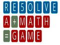 Game RESOLVE a math game