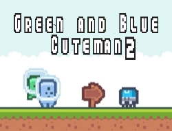 Jeu Cuteman vert et bleu 2 
