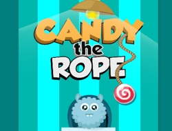 Jeu Bonbons la corde 