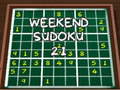 Jeu Weekend Sudoku 21