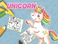 Game Unicorn Coloring Book