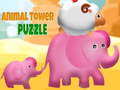 Game Animal Tower Puzzle