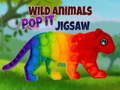 Game Wild Animals Pop It Jigsaw