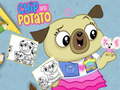 Game Chip and Potato Coloring Book