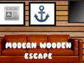 Game Modern Wooden House Escape