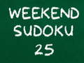 Jeu Weekend Sudoku 25