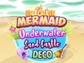 Game Mermaid Underwater Sand Castle Deco