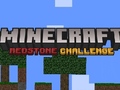 Jeu Minecraft Redstone Challenge