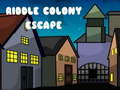 Jeu Riddle Colony Escape