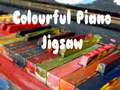 Game Colourful Piano Jigsaw