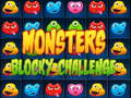 Game Monsters blocky challenge