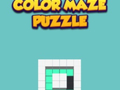 Game Color Maze Puzzle 