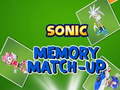 Jeu Sonic Memory Match Up