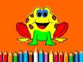 Game Back To School: Frog Coloring Book
