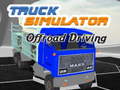 Jeu Truck Simulator Offroad Driving