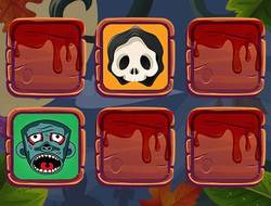 Jeu Halloween Visages Mémoire 