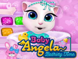 Jeu L'heure du bain de bébé Angela 