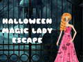 Jeu Halloween Magic Lady Escape