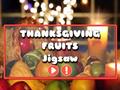 Jeu Thanksgiving Fruits Jigsaw