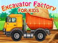 Jeu Excavator Factory For Kids