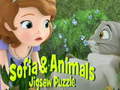 Game Sofia And Animals Jigsaw Puzzle