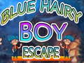 Game Blue Hairy Boy Escape