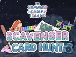 Jeu Camp d'été Chasse aux cartes au trésor de l'île 
