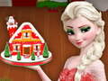Game Xmas Gingerbread House Cake