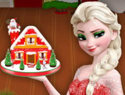 Jeu Gâteau de Noël maison en pain d'épice 