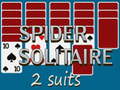 Jeu Spider Solitaire 2 Suits