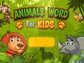 Jeu Animals Word for kids