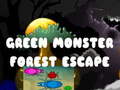Jeu Green Monster Forest Escape